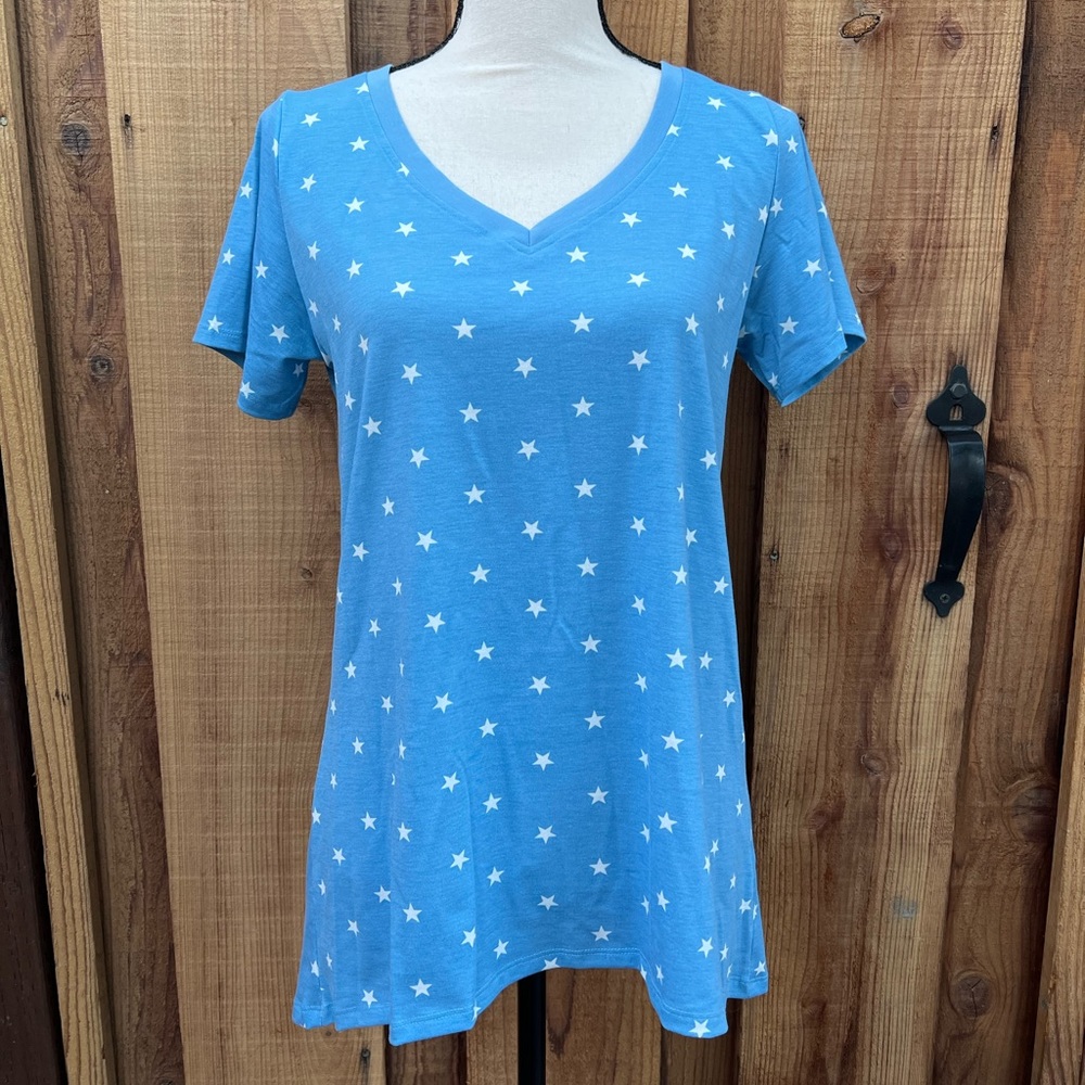 LuLaRoe Christy T | stars | size S